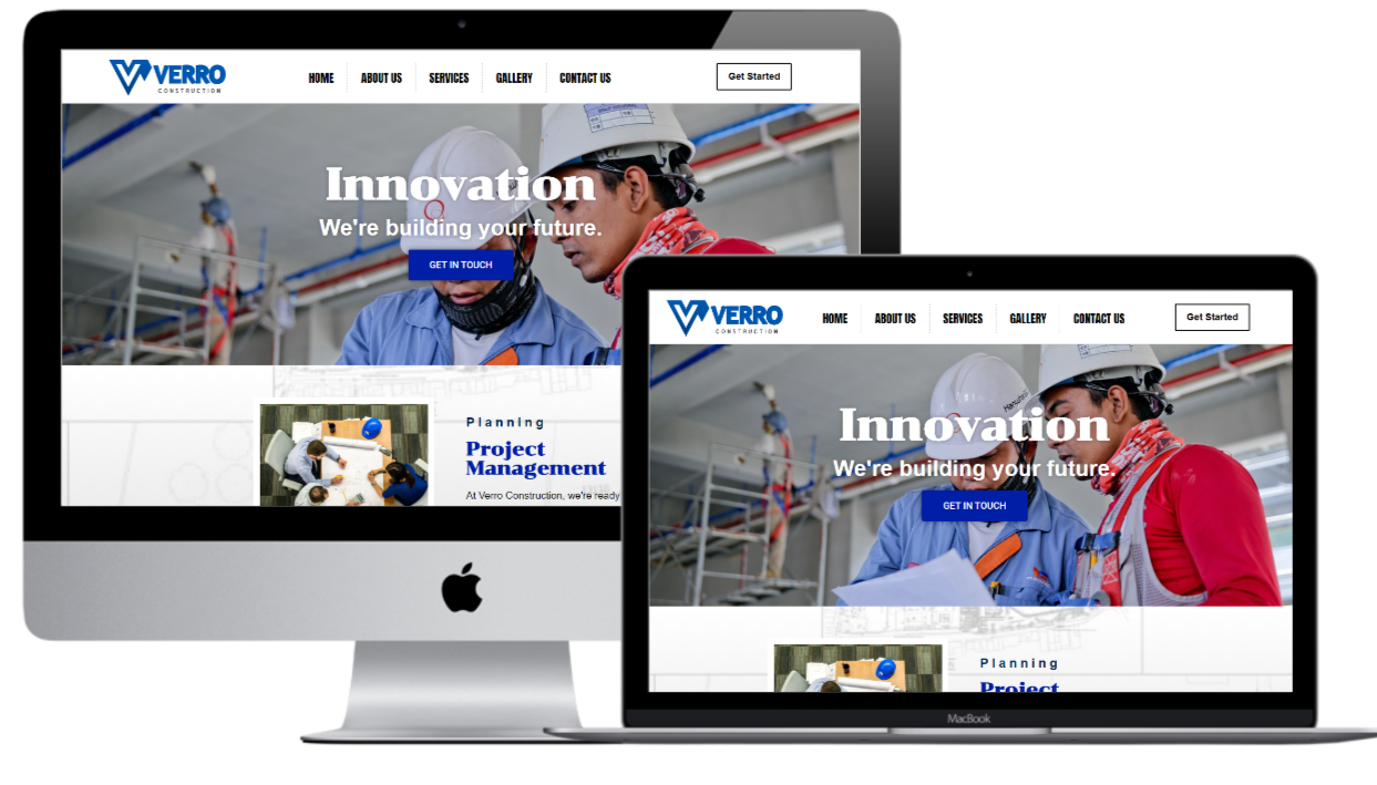 website design services were offered to 
                                                verro company for web development project
